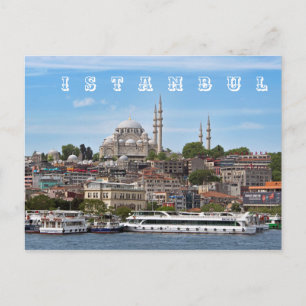 Istanbul. Cityscape. Vykort