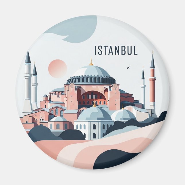 Istanbul Hagia Sophia Magnet (Framsidan)