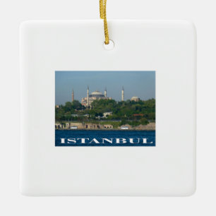 Istanbul härlighet julgransprydnad keramik