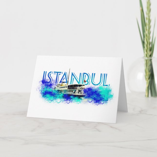 Istanbul Helgkort (Framsida)