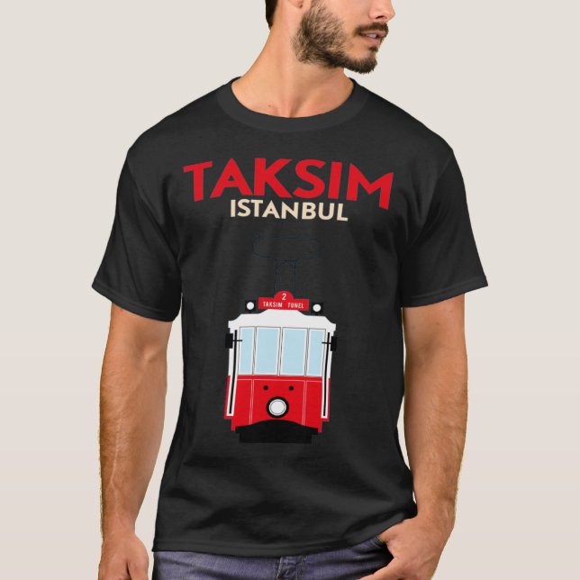 Istanbul  I Love Istanbul  Istanbul Turkey T Shirt (Framsida)