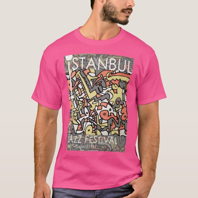Istanbul Jazz-festival 1994 T Shirt (Framsida)