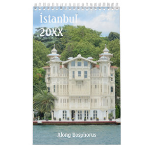 Istanbul längs Bosporen 2021 Kalender