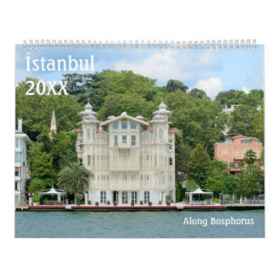 Istanbul längs Bosporen 2021 Kalender