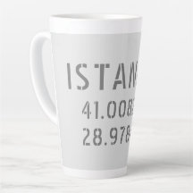 Istanbul Latitude & Longitud-koordinater