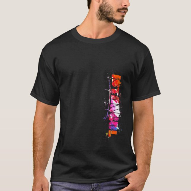 Istanbul Lettering Watercolor Istanbul T Shirt (Framsida)