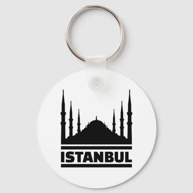 Istanbul Mosque Nyckelring (Framsida)
