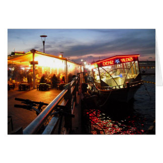 Istanbul Night Hälsningskort