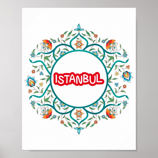Istanbul Poster (Framsidan)
