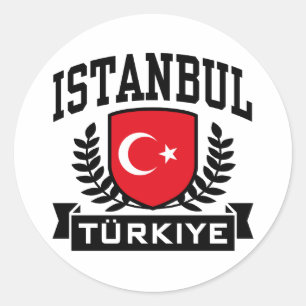 Istanbul Runt Klistermärke