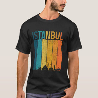 Istanbul Skyline Turkiskt Pride Souvenir Tur T Shirt