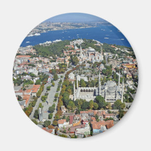 Istanbul - Sultanahmet (rundamagneten) Magnet