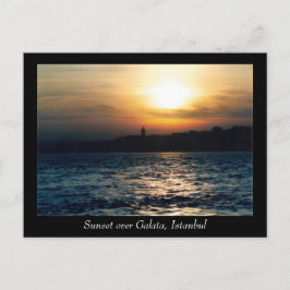 Istanbul Sunset-vykort Vykort