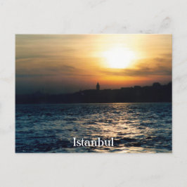 Istanbul Sunset-vykort Vykort