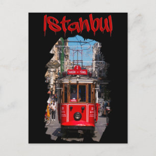 Istanbul: Taksim Tram Vykort