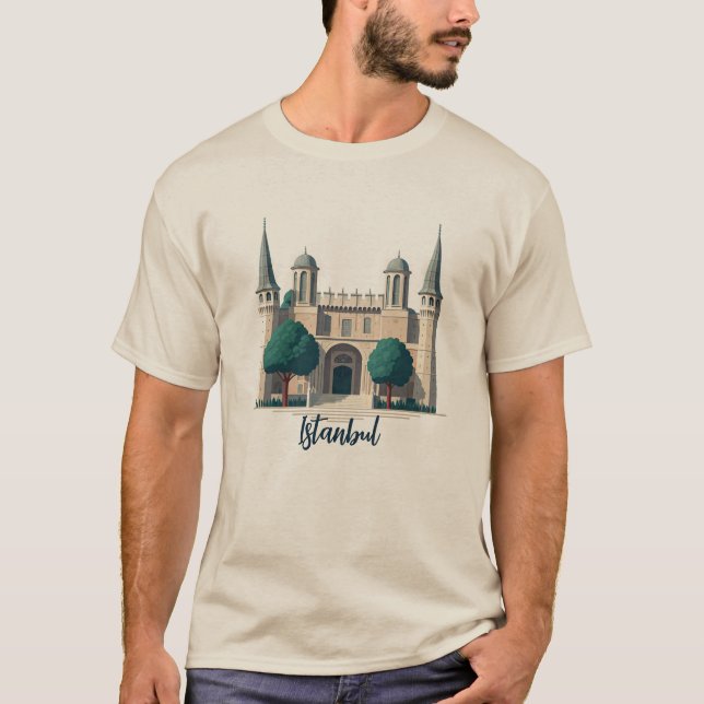 Istanbul Topkapi Palace T Shirt (Framsida)