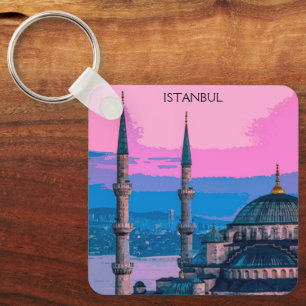 Istanbul Turkey Hagia Sophia Architecture Nyckelring