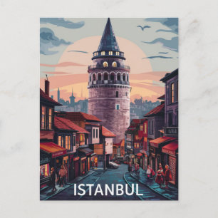 Istanbul Turkey Street Vykort