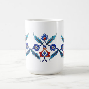 Istanbul Turkiet - belägga med tegel mosaiken Kaffemugg