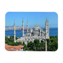 Istanbul Turkiet Blå moskén Arkitektur Dag Utsikt Magnet