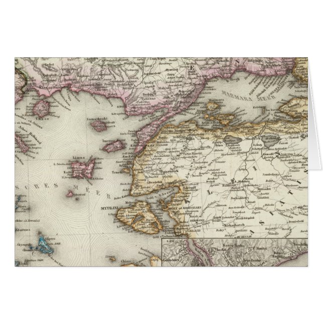 Istanbul, Turkiet Hälsningskort (Framsidan Horizontal)