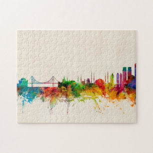 Istanbul Turkiet horisont Pussel