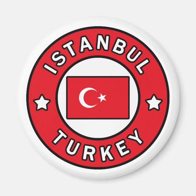Istanbul Turkiet Magnet (Framsidan)