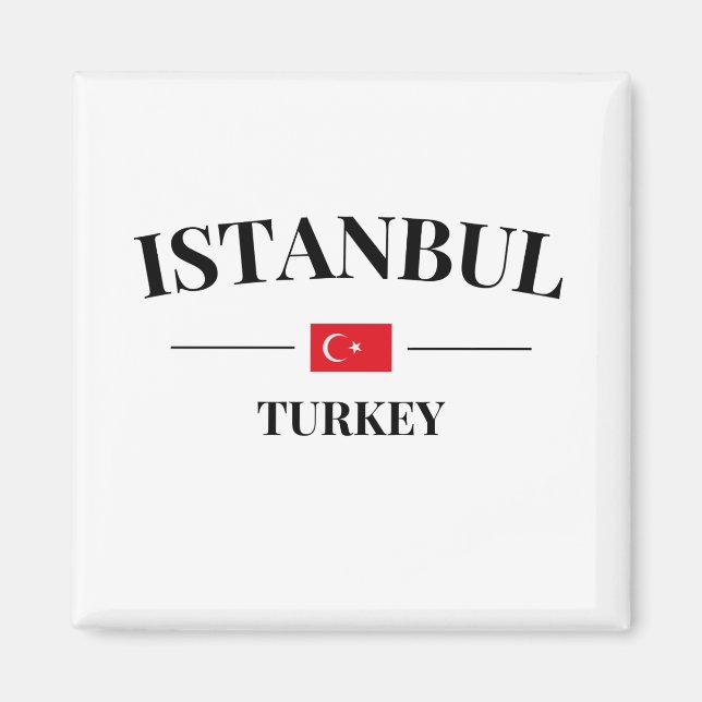 Istanbul Turkiet Magnet (Framsidan)