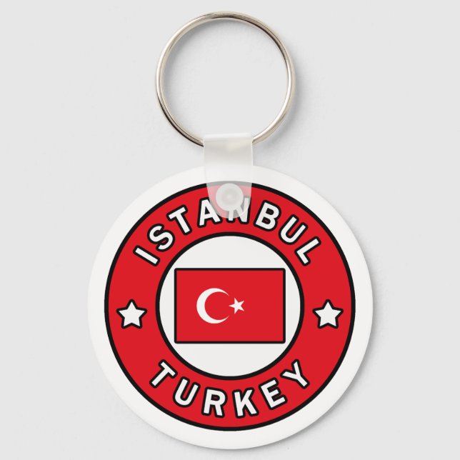 Istanbul Turkiet Nyckelring (Framsida)