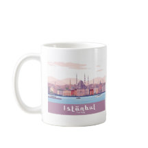 Istanbul Turkiet Pastel Travel Design