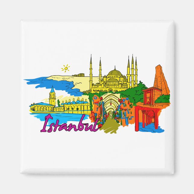 Istanbul - Turkiet.png Magnet (Framsidan)