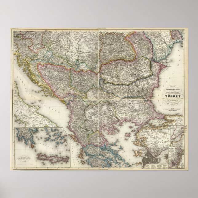 Istanbul, Turkiet Poster (Framsidan)