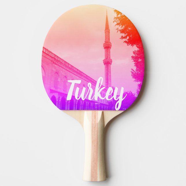 Istanbul Turkiet Seraglio Topkapi Palace Pingisracket (Framsidan)