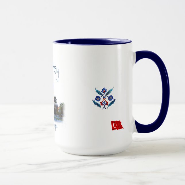 Istanbul, Turkiet - Sultan Ahmet Mosque Mugg (Höger)