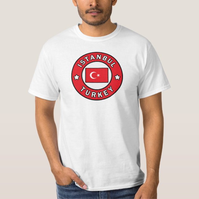 Istanbul Turkiet T Shirt (Framsida)