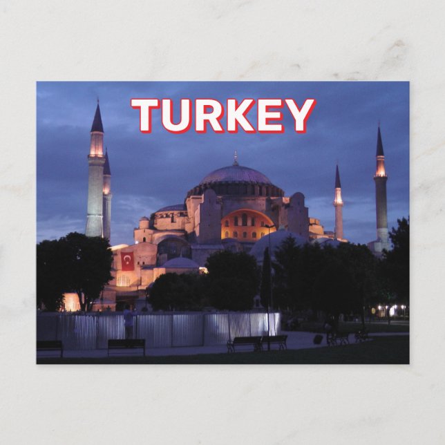Istanbul, Turkiet Vykort (Framsida)