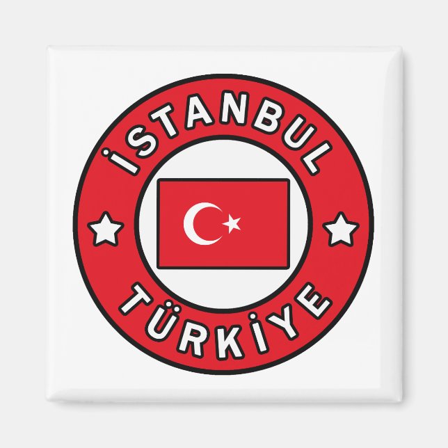 İstanbul Türkiye Magnet (Framsidan)
