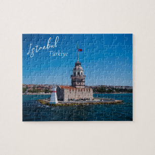 Istanbul, Turkiye Maiden's Torn Jigszawa Puzzle Pussel