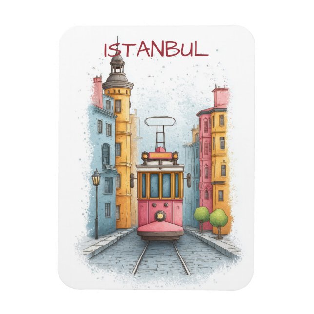 Istanbul Turkiye Resor Magnet (Vertikal)