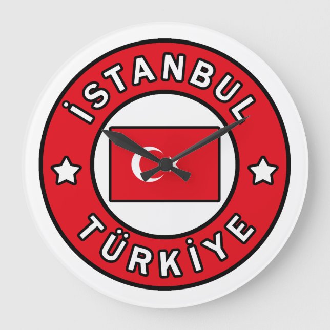 İstanbul Türkiye Stor Klocka (Framsida)
