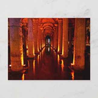 Istanbul Underground Basilica Vykort