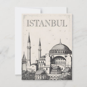 Istanbul vintage vykort