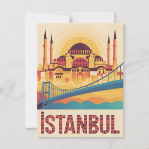 Istanbul vintage vykort