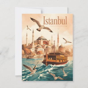 Istanbul vintage vykort