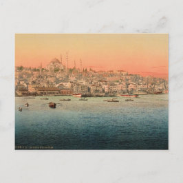 Istanbul - vy från bron vykort
