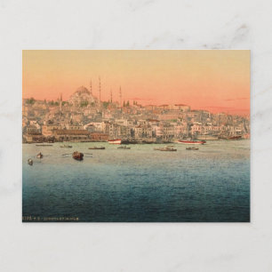 Istanbul - vy från bron vykort