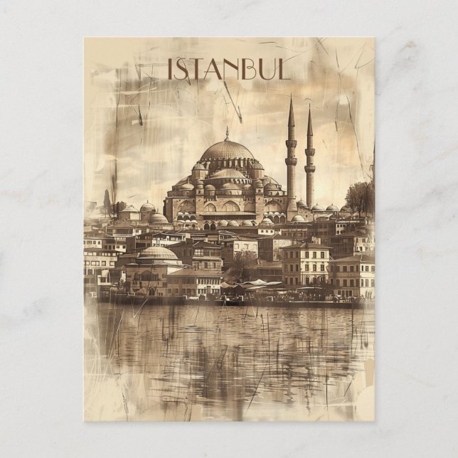 Istanbul Vykort (Framsida)
