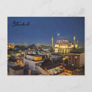 Istanbul-vykort för fotoresa vykort