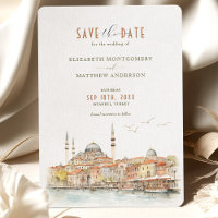 Istanbul Waterfront Elegance Spara-the-Date