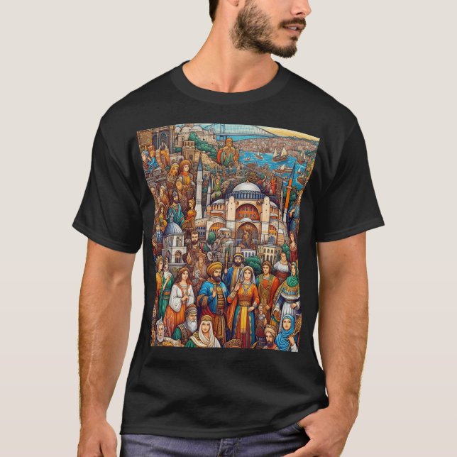 Istanbul's Culture T-Shirt (Framsida)